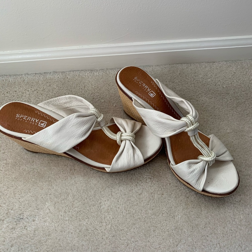 Sperry Open-Toe Wedge Sandals - image 1